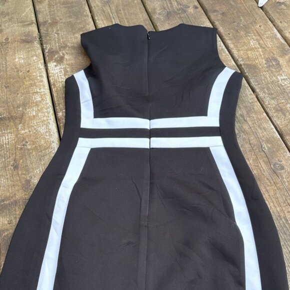 Calvin Klein Black and White dress size 4 - Picture 5 of 5
